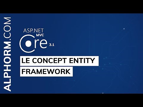 Le concept Entity Framework sous ASP.NET CORE 3.1 MVC - Vidéo Tuto