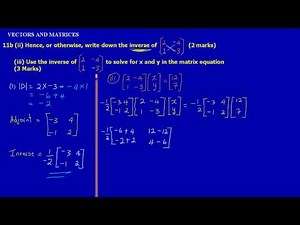 CSEC CXC Maths Past Paper Question 11b(ii)&(iii) May 2012 Exam Solutions (Answers)