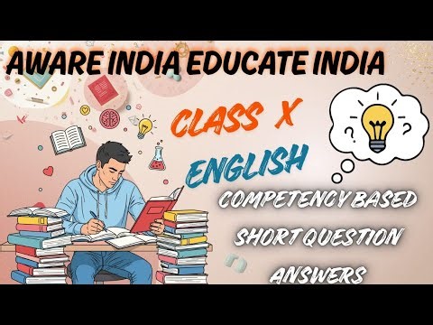 Template Based Short Question Answer X English CBSE Exam