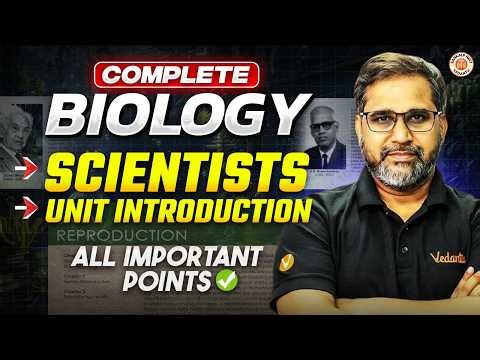 Complete Biology Scientists & Unit Introduction — Everything You Need for NEET 2026! 🚨 Tarun Sir