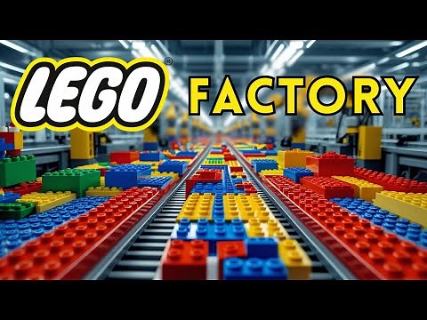 Inside the LEGO Factory: Over 3 Million Bricks Made EVERY DAY