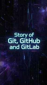 Story of Git, GutHub and GitLab #story #software #versioncontrol #coding