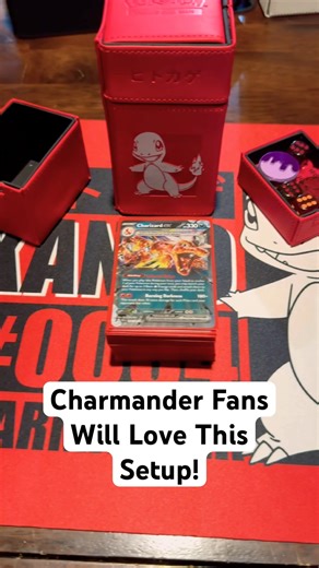 Charmander Setup! #pokemon #charmander #setup #tcg #foryou #shorts