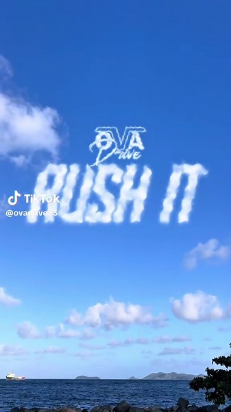 Look up— Don’t just watch the clouds…catch the wave‼️🎶 Rush It by Ova Drive drops May 23rd. Don’t miss the next banger‼️ . . #Rushit #Ovadrive #newmusic #vifestival2025