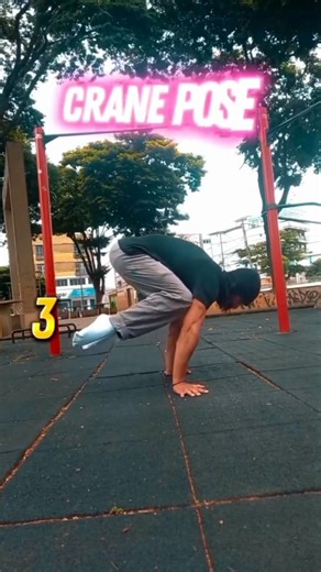 crane pose tutorial/how to do crane pose #fitness #motivation #strength #viralshorts #shorts