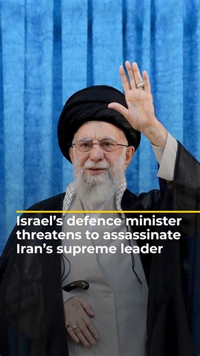 472K views · 9.2K reactions | Israel’s Defence Minister Israel Katz threatened to assassinate Iran’s Supreme Leader Ali Khamenei, after Iranian missile strikes across Israel, which injured dozens of people. | Al Jazeera English | Facebook