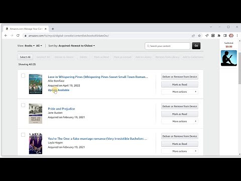 How to Update Kindle Books Easily