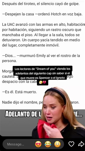 @Dream of you, Spence✨️ necesitamos respuestas😫💔💔 📚