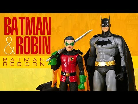 McFarlane Toys DC Multiverse Batman Reborn and Page Punchers Damian Wayne Robin