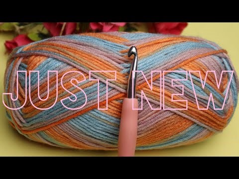 This Crochet Stitch Broke The Internet 💥! Simple And Graceful crochet pattern! Beginners can do!