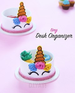 19K views · 636 reactions | DIY Unicorn Desk Organizer | DIY Desk...