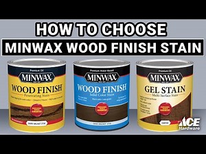 How To Choose Minwax Wood Finish Stain | Ace Hardware