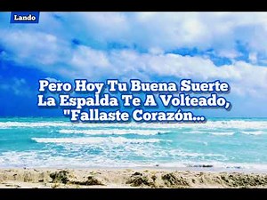 Los Tigres Del Norte - Fallaste Corazón ( Letra )