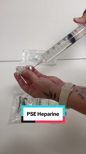 PSE Héparine 20 000 UI en 48cc — la dilution universelle que tout IDE doit connaître 💉 Vitesse = prescription ÷ 10 000. Simple. Efficace. Sans erreur. #IDE #Infirmier #esi #nurselife #nurse