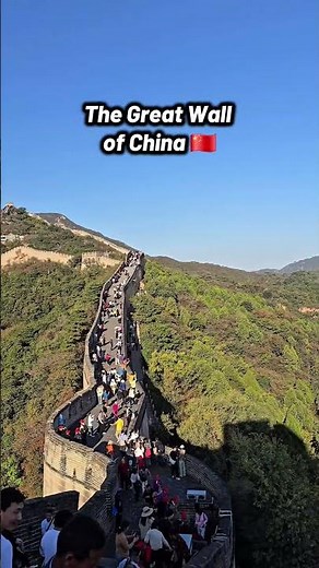 Walking Along the Great Wall 🇨🇳 | Badaling Epic Views 🏯