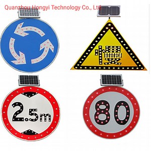 [Hot Item] Solar-Powered LED Radar Speed Sign for Traffic Control