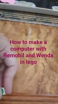how to make computer in lego