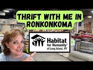 Incredible Thrifted Finds at the Habitat For Humanity ReStore!