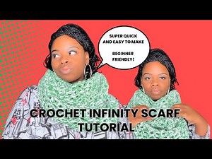Crochet Infinity Scarf Tutorial | Beginner-Friendly 2026 crochet tutorial