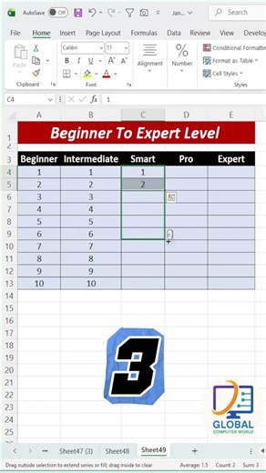 Beginner to Pro: 5 Ways to Insert Serial Numbers 🔥🔢