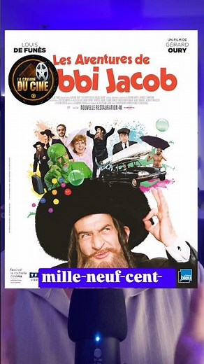 🎬 A Minute of French Cinema #001 | THE MAD ADVENTURES OF RABBI JACOB