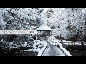 [8K] 京都・雪 2023 Kyoto Snow