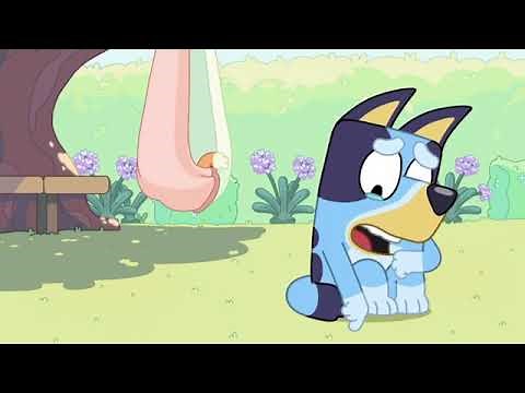 bluey crying