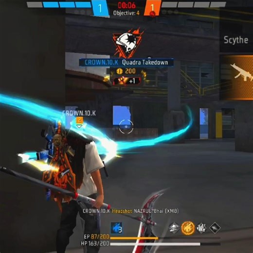 freefire MP5 1vs4 headshot⚜️🔥shorts video #viral #freefireshorts #trending #freefire#shorts#1vs4#mp5