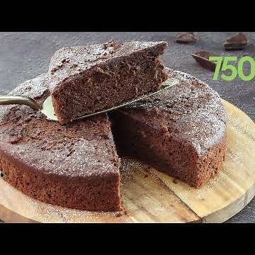 Recette du gâteau moelleux au chocolat et à la courgette - 750g