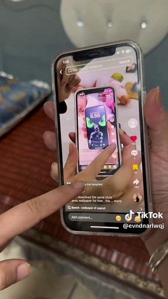 Free Dynamic Wallpaper Template for CapCut Users