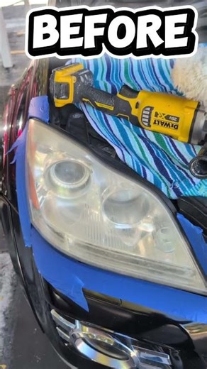 Unbelievable Mercedes AMG Headlight Restoration in Sarasota, FL! 😲✨ The Headlight Guy