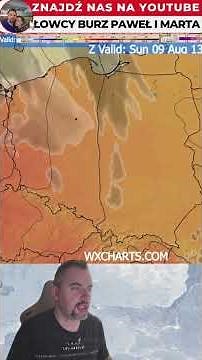 Quick weather forecast for tonight and Sunday #weather #poland #short #forecast