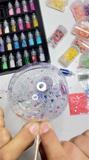 Watch till the end to see the final result 😍 #DIY #Crafts #Satisfying #Glitter #handmade