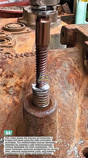 How To Remove a Broken Bolt Head | Easy Extraction Technique