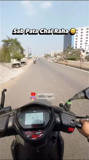 sab pata chal raha 😄roads of yatri #shorts #funny #djiaction2 #tvsntorq125 #motovlogindia #relatable