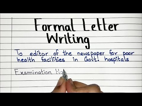 Letter writing format | Easy, Simple and quick formal letter writing | class 9, 10, 11, 12 |Standard