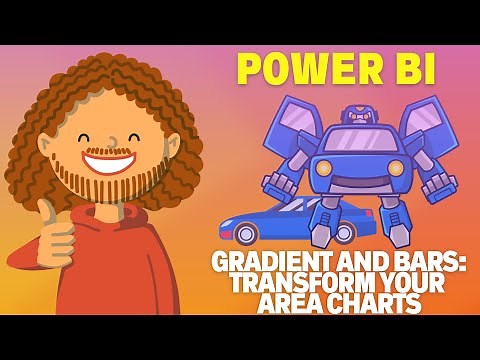Gradient and Bars: Transform your area charts with Deneb in Power BI