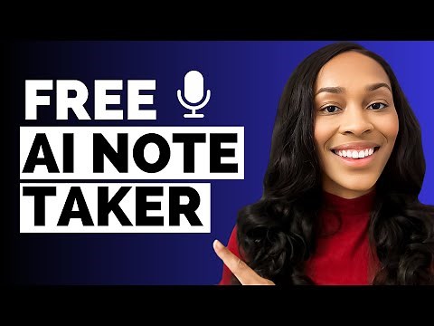 This FREE AI Note Taker Is AMAZING | Instant Speech To Text