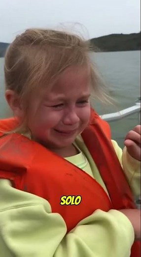 She was crying because this fish looks like a melted human face 🫠☹️