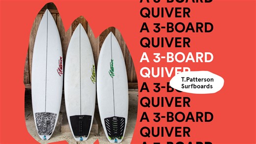 We'd Take This 3-Board Timmy Patterson Quiver Anywhere In The World (But Especially Indo)