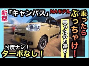 [Public Road Test Drive Review] Is the Canvas "no good" without a "turbo"? A genuine review witho...