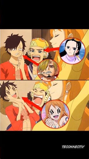 "Luffy & Usopp Imitating Sanji, Robin & Nami (But Make It Make Sense) ‼️#OnePiece #Anime #Memes
