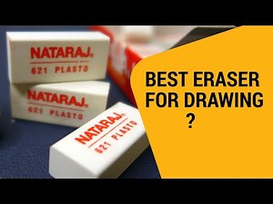 Is the Nataraj 621 Plasto Eraser the Best Eraser for Drawing? - Stationery Test Drive