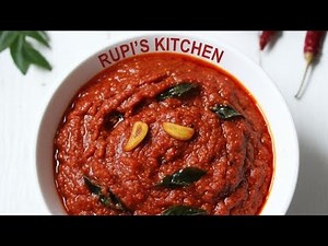 The Best Tomato Pachadi Recipe | Spicy South Indian Tomato Chutney