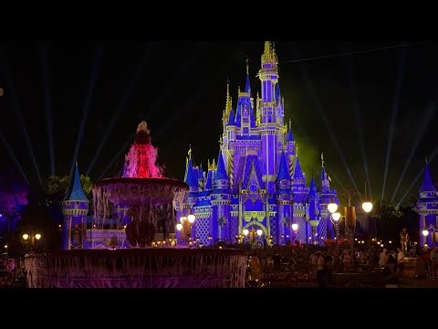 Disney Enchantment with Updated Pyro Effects