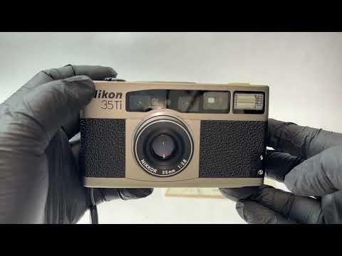 ◎Now on sale◎ Nikon 35Ti 35 Ti 35mm Point & Shoot Film Camera [ Top MINT ] Box, Case :251001401456