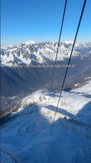 Did you know? Aiguille du Midi cable car in Chamonix is the world’s highest-ascent cable car system