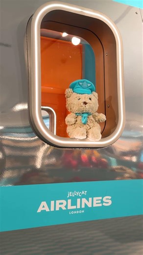 New Bartholomew Bear Junior Pilot Has Landed at Harrods