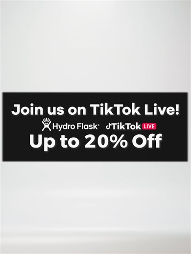 Looking for the perfect graduation gift? Make it something they’ll use every day. Catch our Hydro Flask Livestream on March 20 | 4–7PM 🎥 ✨ Up to 20% OFF on selected items Because new chapters deserve ice-cold starts. 🧊📚 Set your reminder and celebrate with us live! 📲 #HydroFlaskForLife #HydrateInStyle #HydroFlaskPH #GraduationGift #TikTokLive #StayHydrated