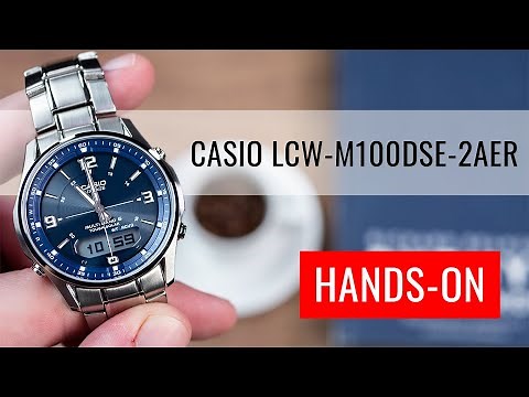 HANDS-ON: Casio Wave Ceptor LCW-M100DSE-2AER